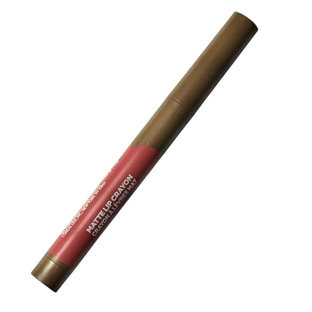 L'Oreal Infallible Matte Lip Crayon 503 Hot Apricot Coral Full Coverage